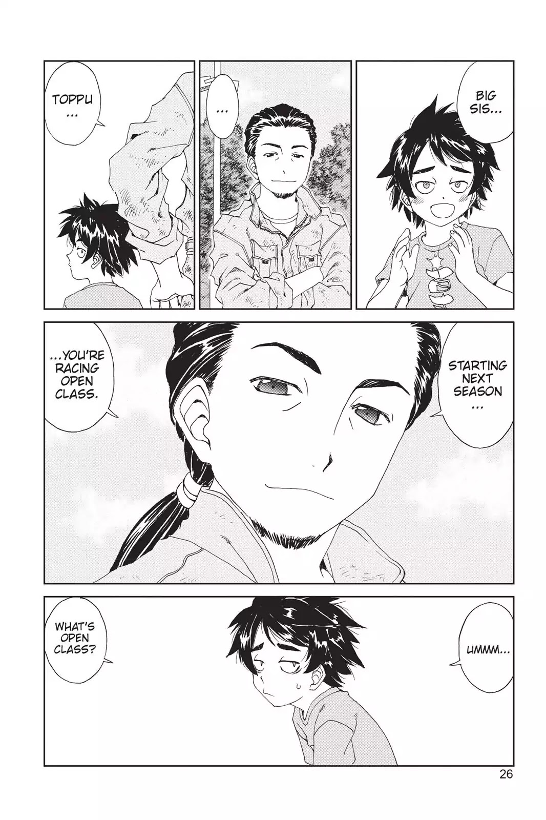 Toppu GP Chapter 7 page 26 - Chapter 7: Lap 7: Female Rider