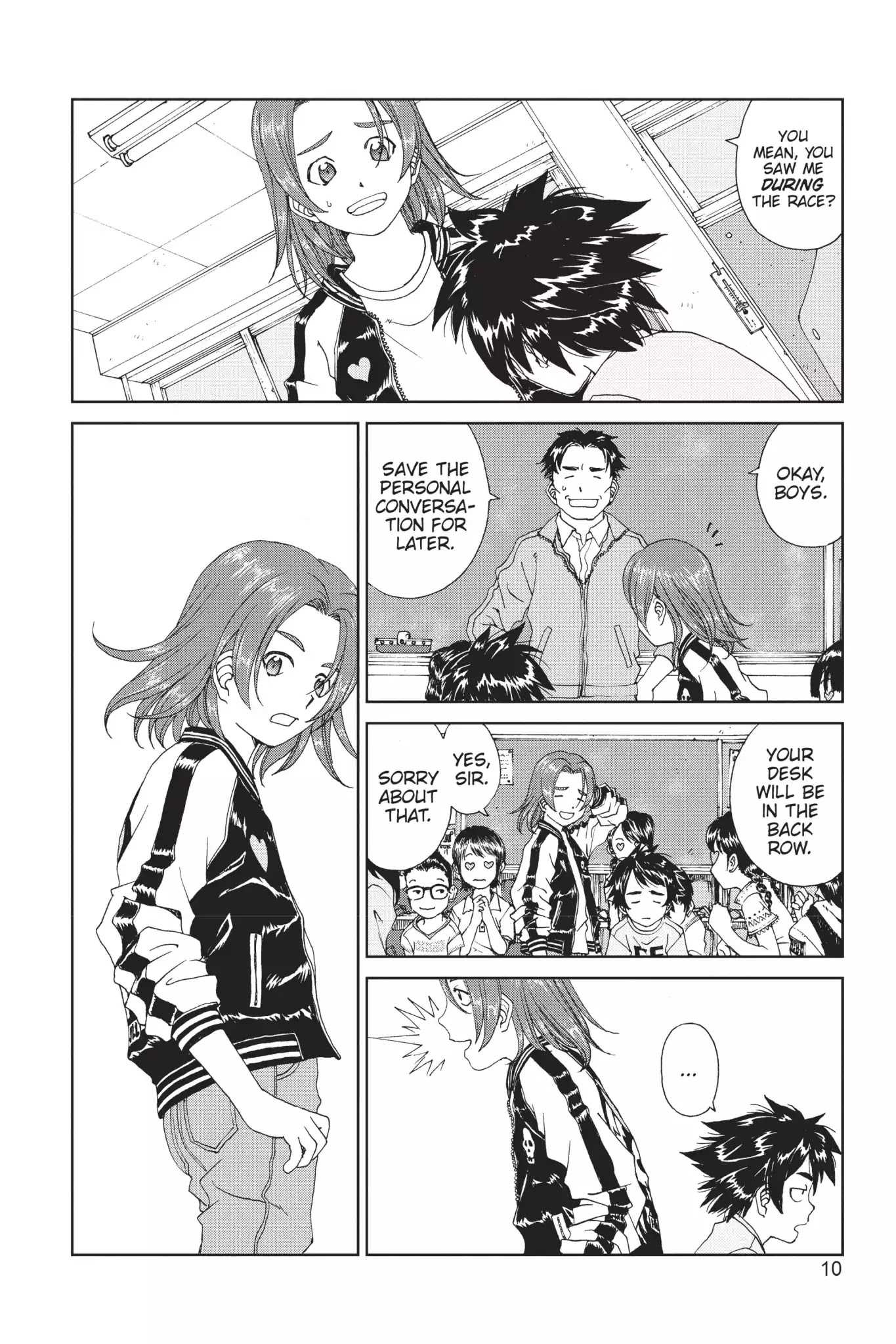Toppu GP Chapter 8 page 11 - Chapter 8: Lap 8: Transfer Student