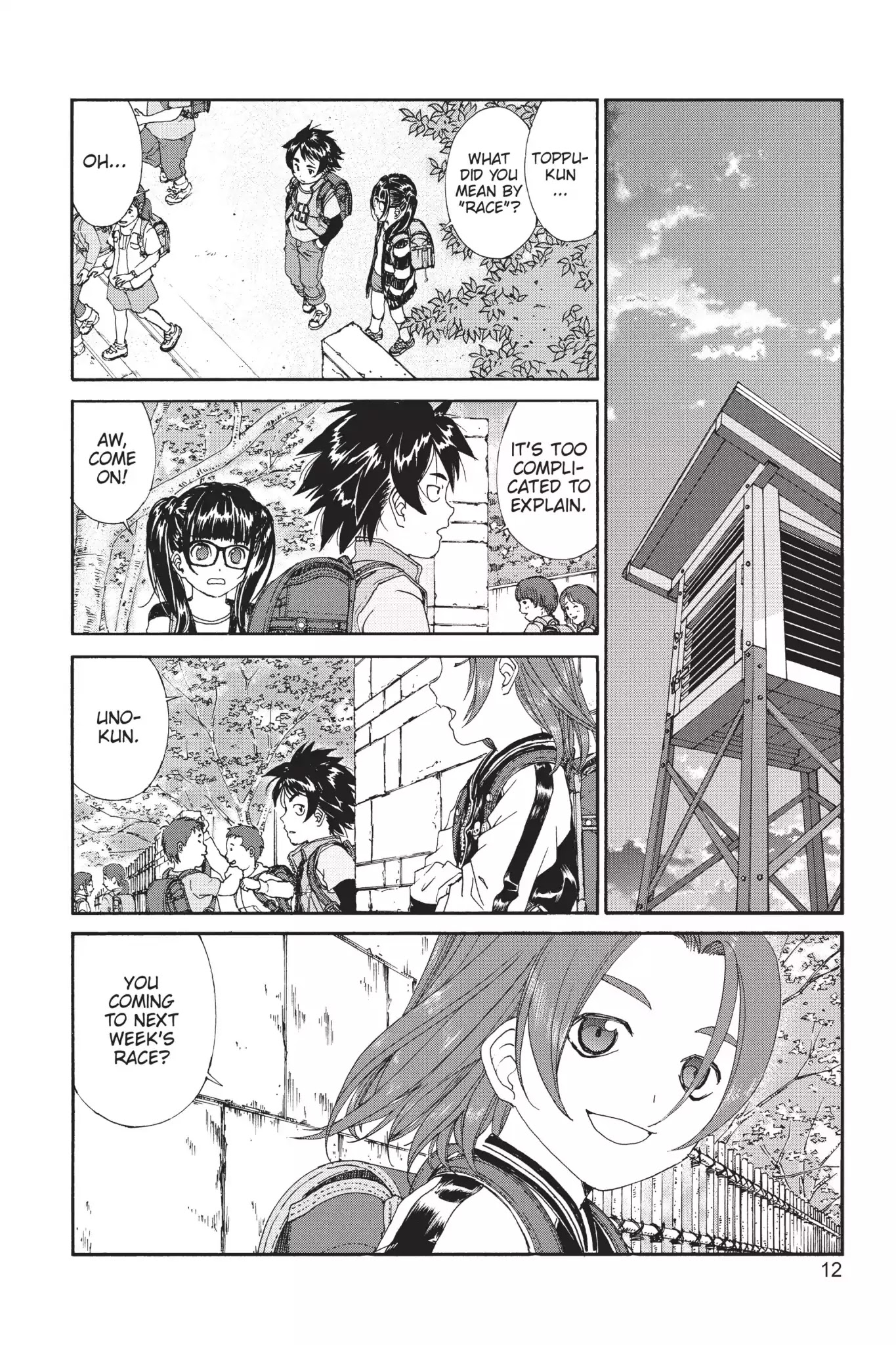 Toppu GP Chapter 8 page 13 - Chapter 8: Lap 8: Transfer Student