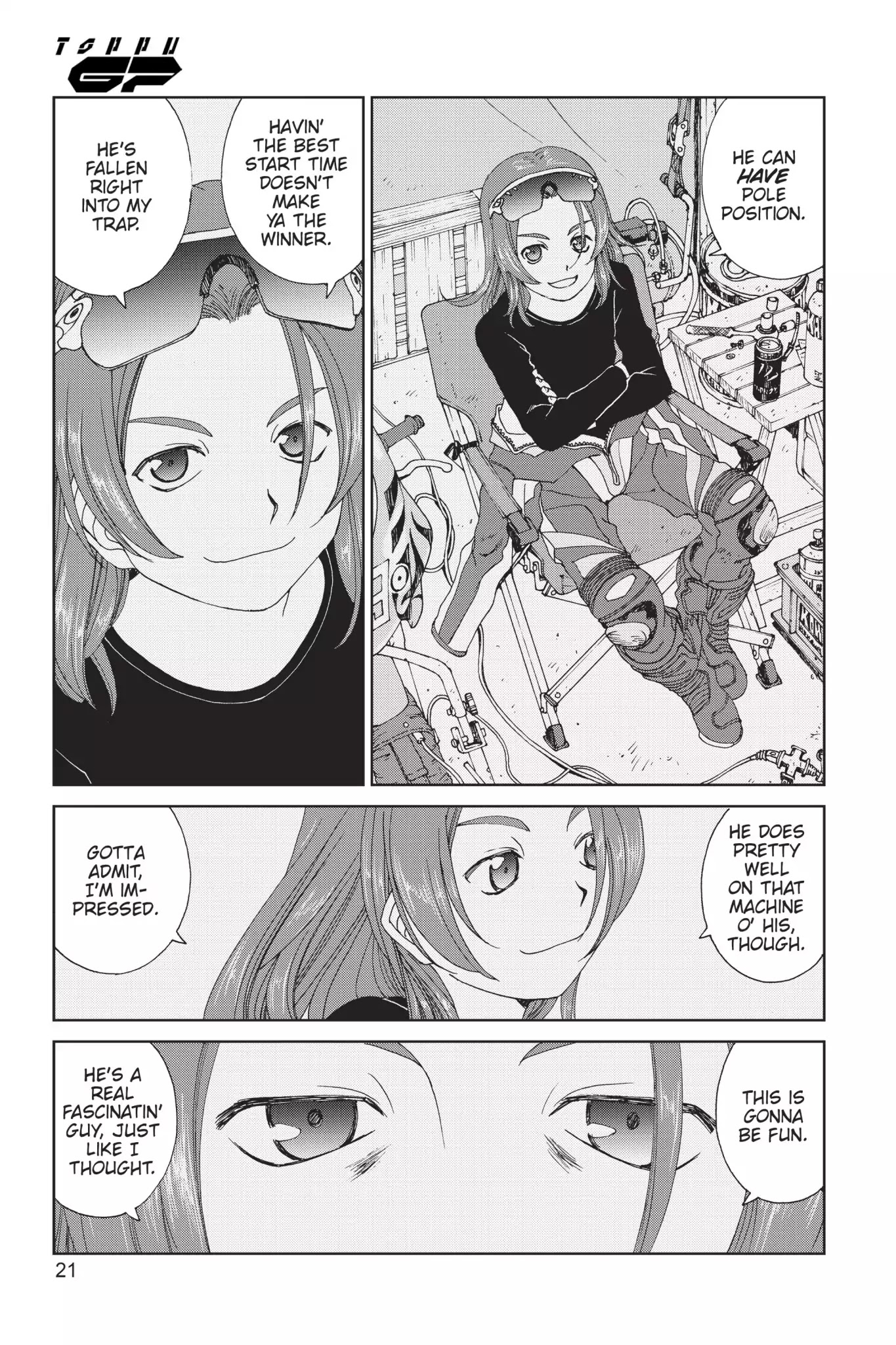 Toppu GP Chapter 9 page 22 - Chapter 9: Lap 9: Performance
