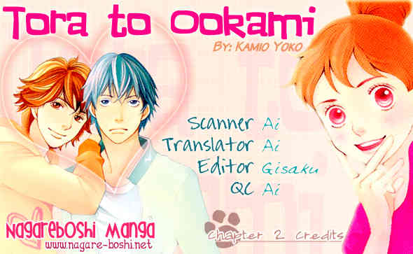 Tora to Ookami Chapter 2 page 1 - Chapter 2