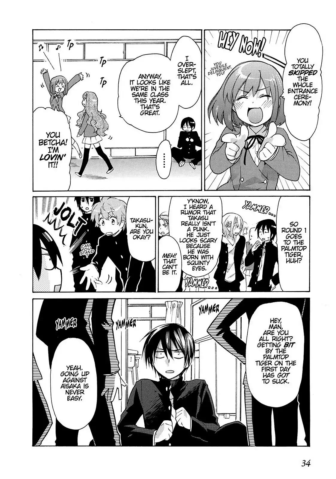 Toradora! Chapter 1 page 34 - Chapter 1: Enter the Palmtop Tiger!
