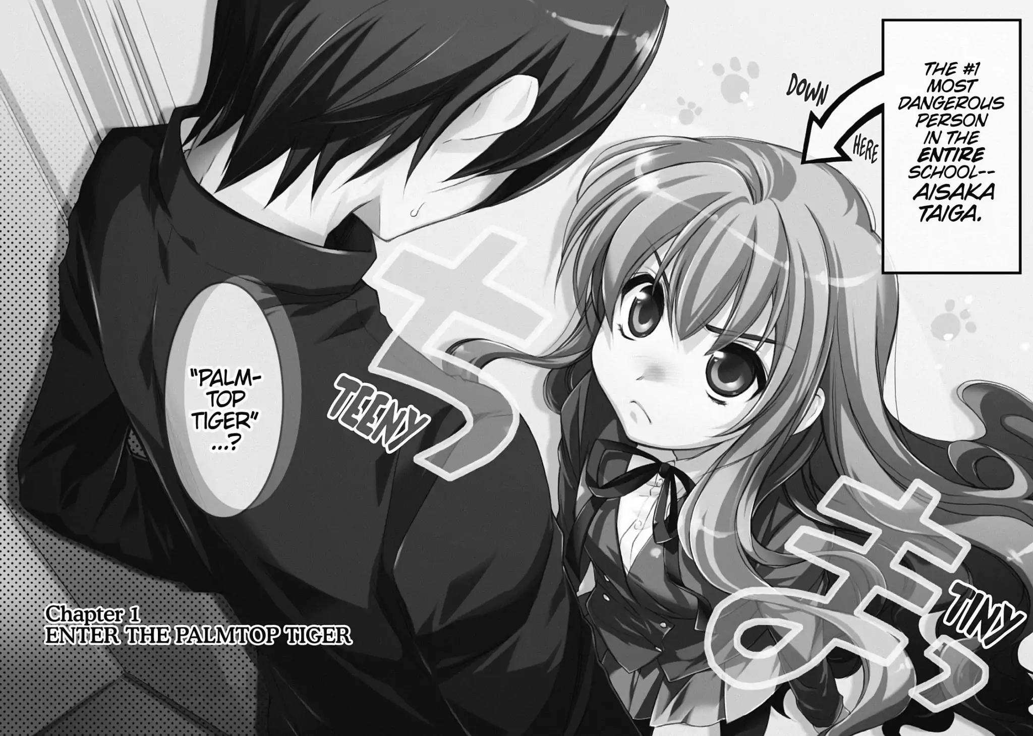 Toradora! Chapter 1 page 6 - Chapter 1: Enter the Palmtop Tiger!