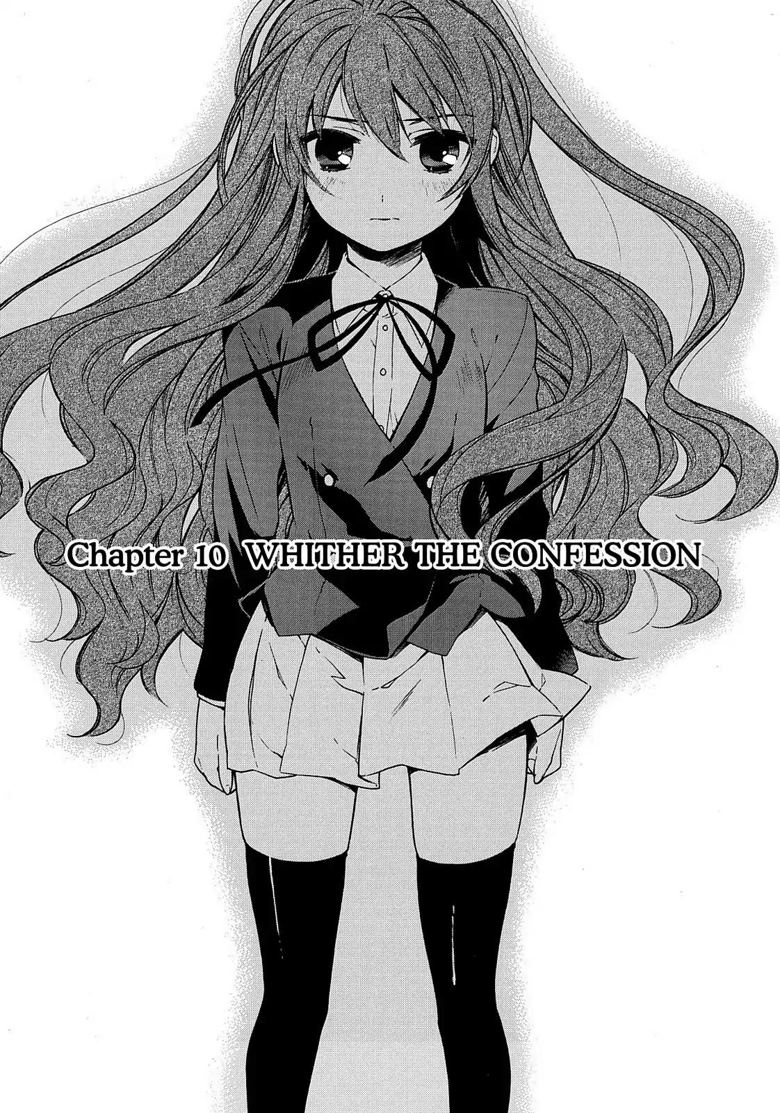 Toradora! Chapter 10 page 1 - Chapter 10: Whither the Confession