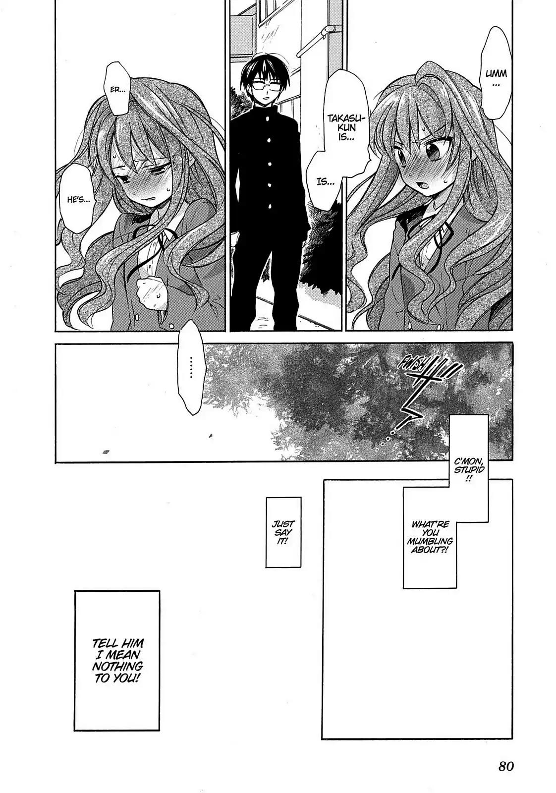 Toradora! Chapter 10 page 14 - Chapter 10: Whither the Confession