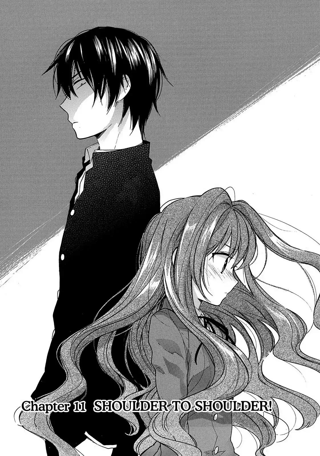 Toradora! Chapter 11 page 1 - Chapter 11: Shoulder to Shoulder!