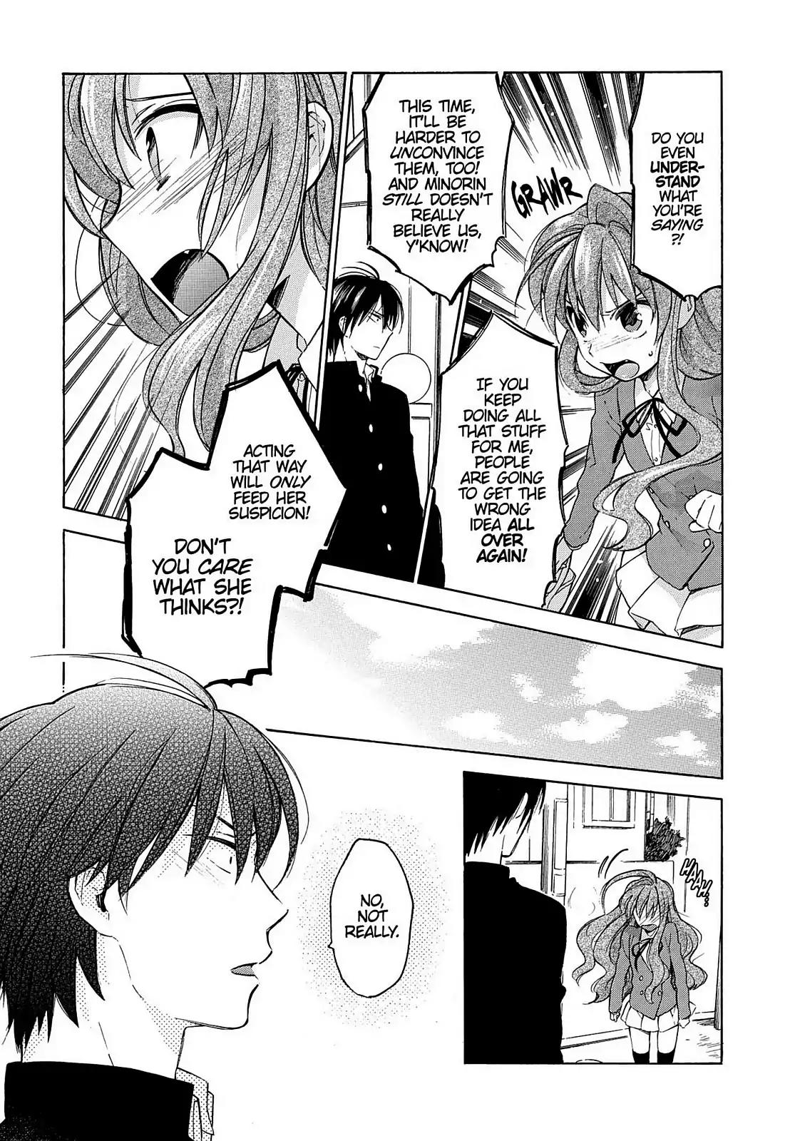 Toradora! Chapter 11 page 17 - Chapter 11: Shoulder to Shoulder!