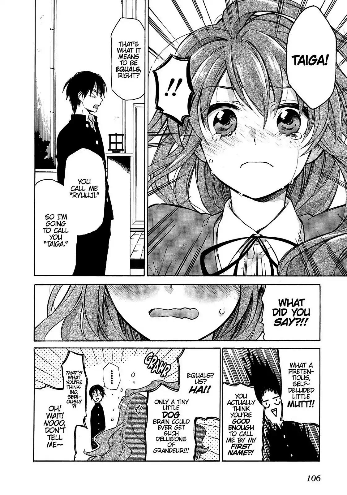 Toradora! Chapter 11 page 22 - Chapter 11: Shoulder to Shoulder!