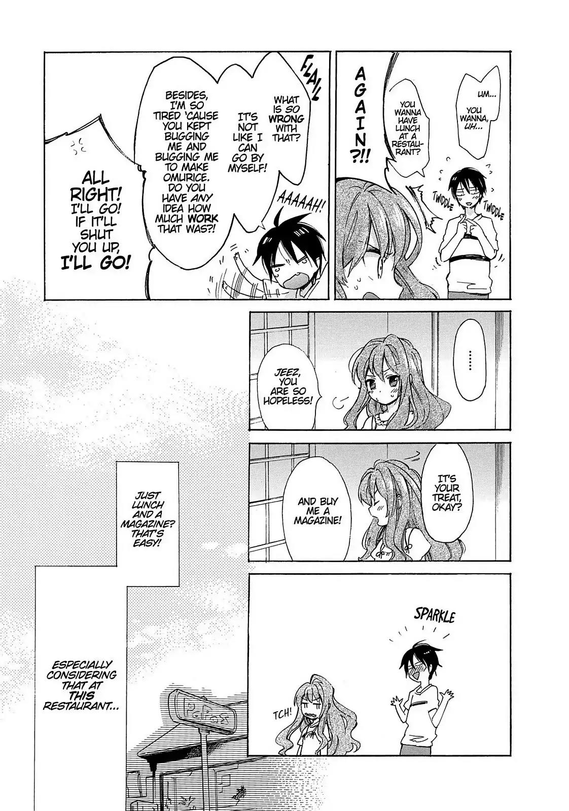 Toradora! Chapter 12 page 11 - Chapter 12: Restaurant Bomber