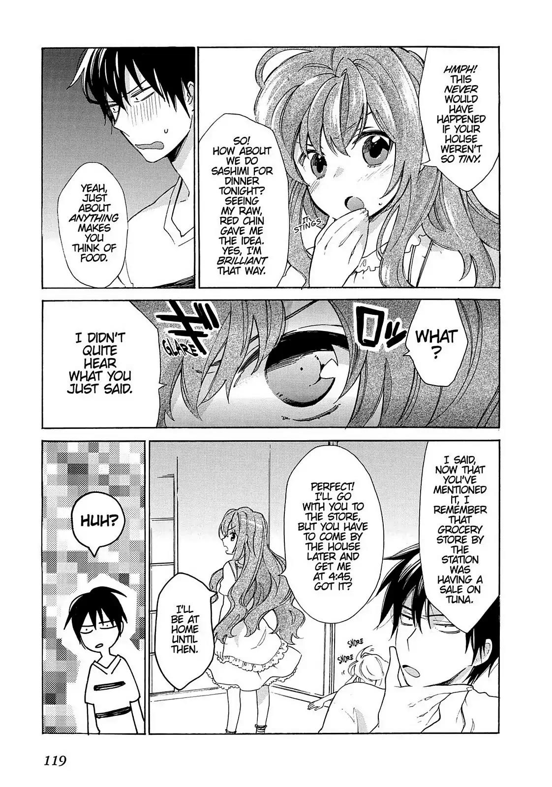 Toradora! Chapter 12 page 9 - Chapter 12: Restaurant Bomber
