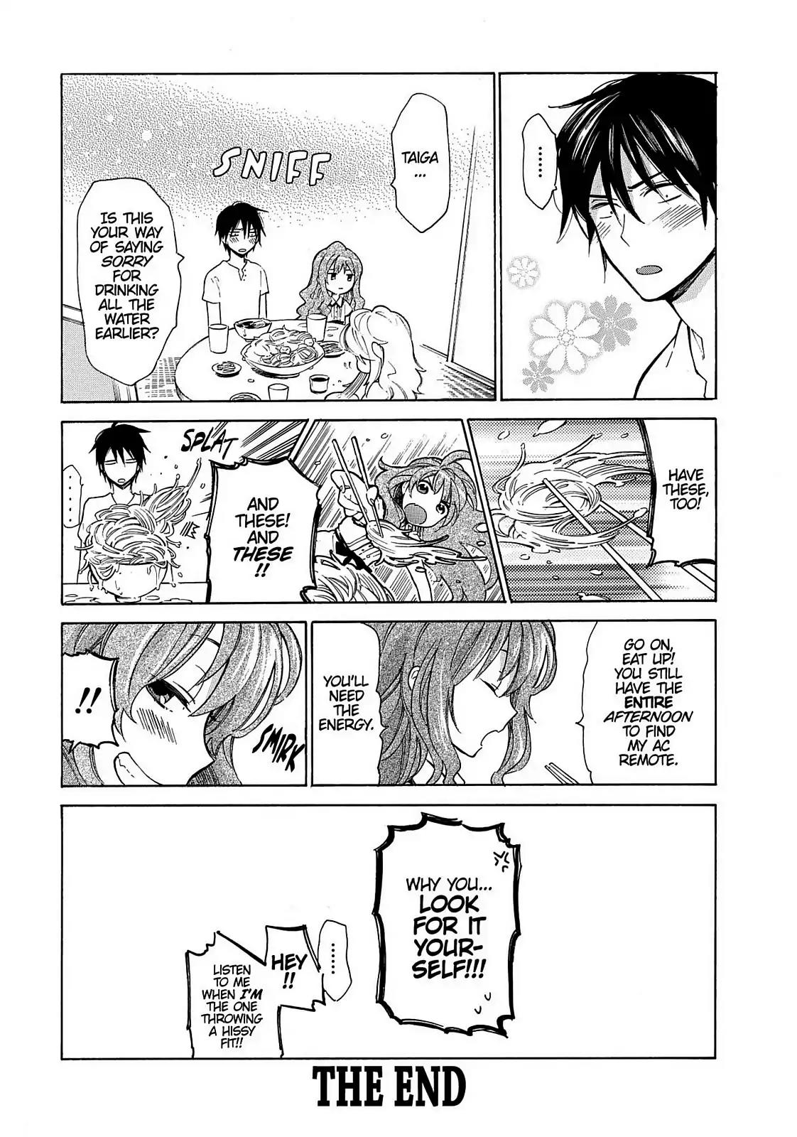 Toradora! Chapter 14.5 page 14 - Vol.2 Special: Ryuuji & Taiga's Summer Vacation