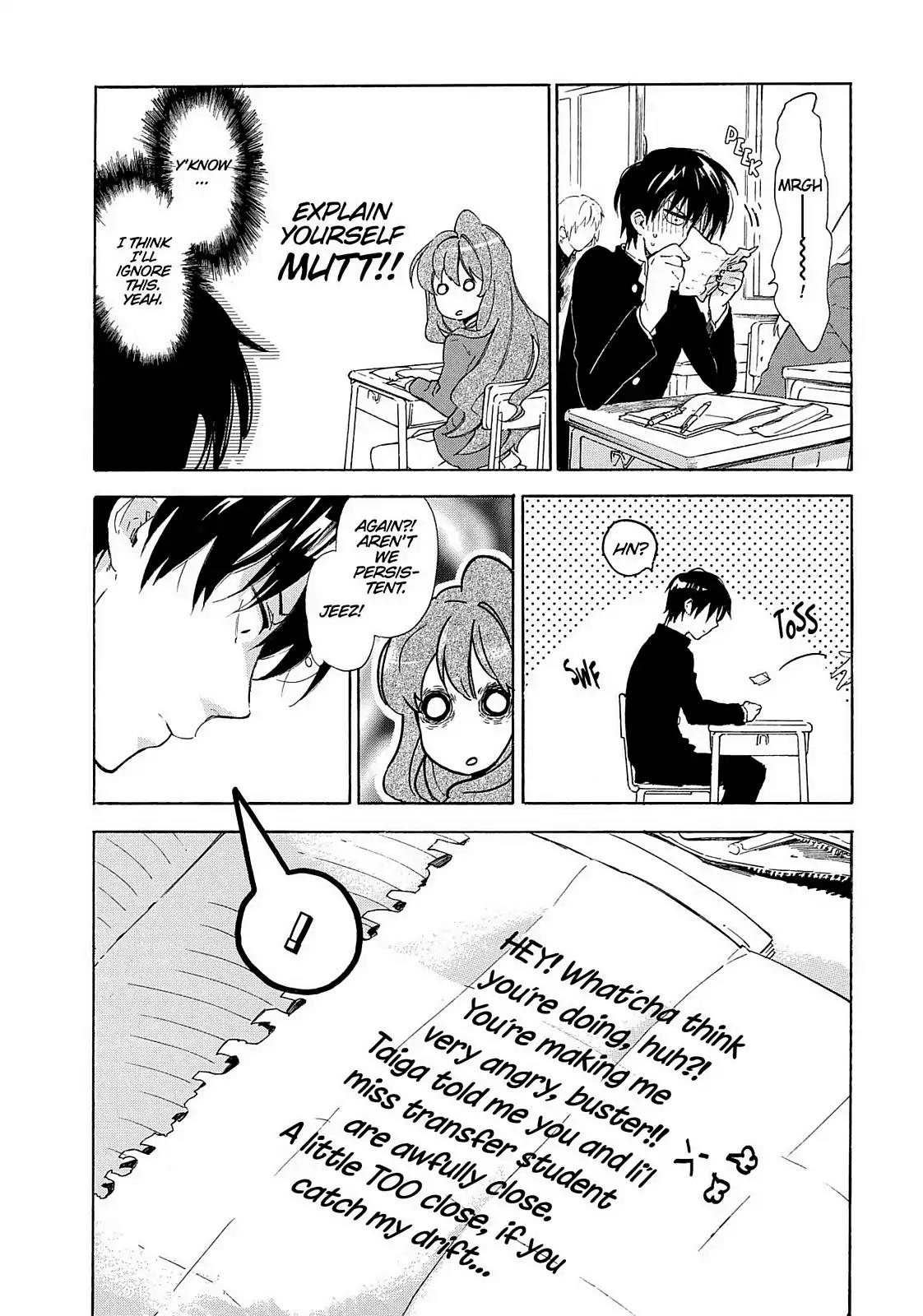Toradora! Chapter 15 page 10 - Chapter 15: Ryuuji & His Merry Band of Friends?!
