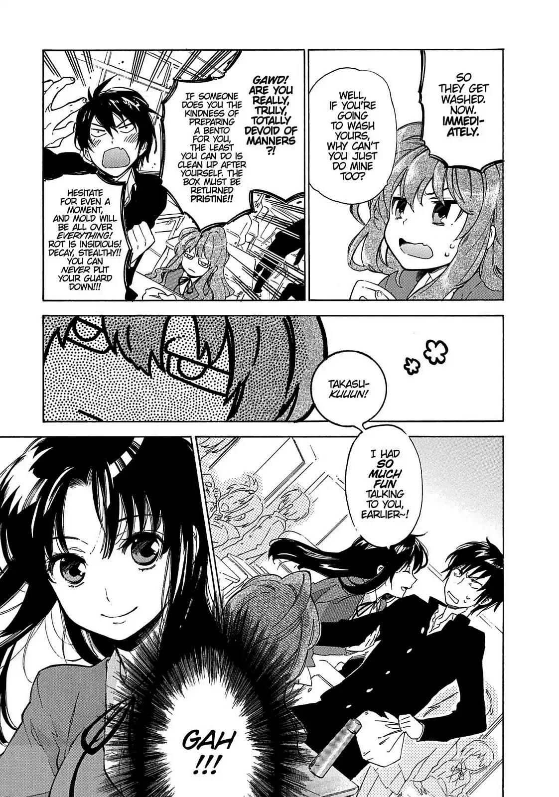 Toradora! Chapter 15 page 17 - Chapter 15: Ryuuji & His Merry Band of Friends?!
