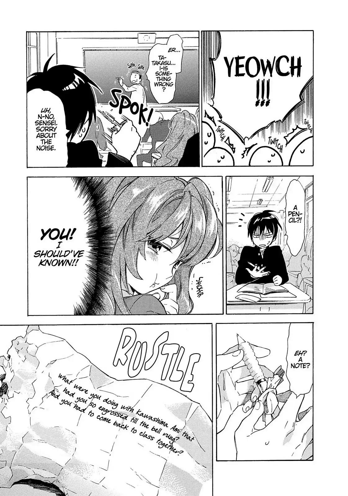 Toradora! Chapter 15 page 9 - Chapter 15: Ryuuji & His Merry Band of Friends?!