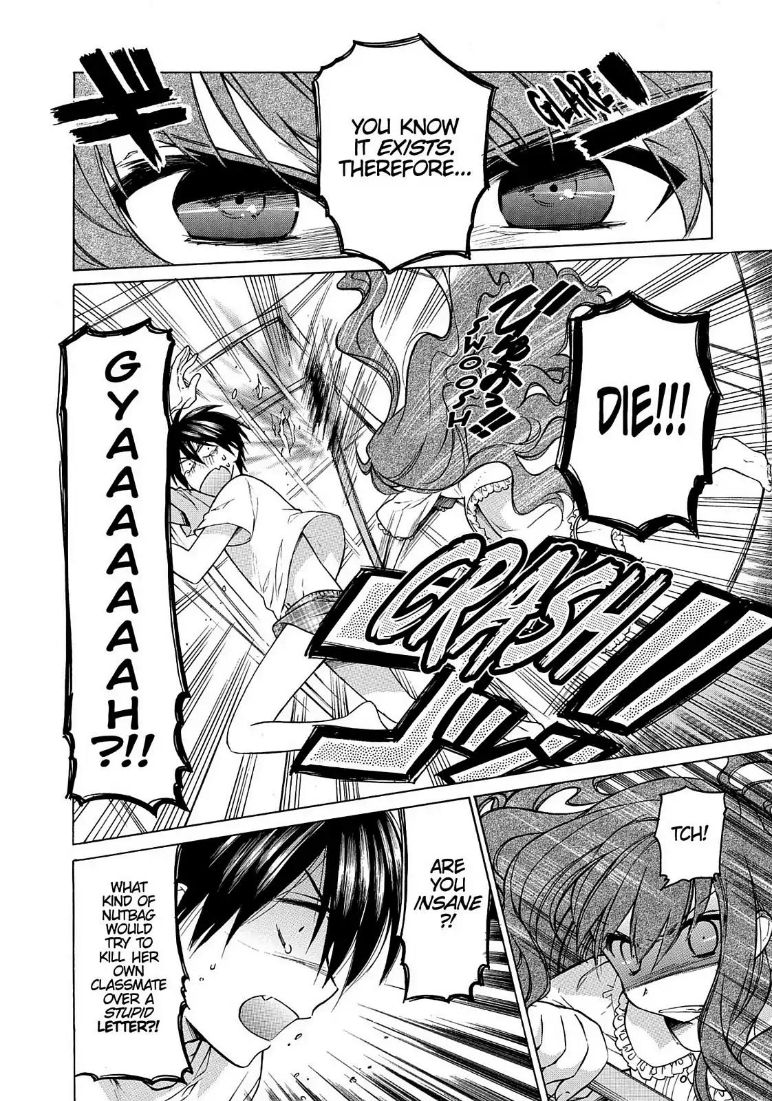 Toradora! Chapter 2 page 10 - Chapter 2: Midnight Assault