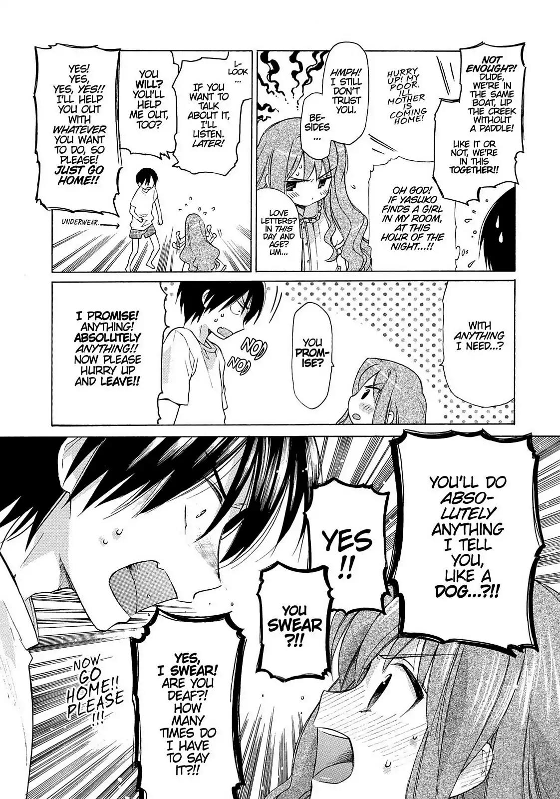 Toradora! Chapter 2 page 22 - Chapter 2: Midnight Assault