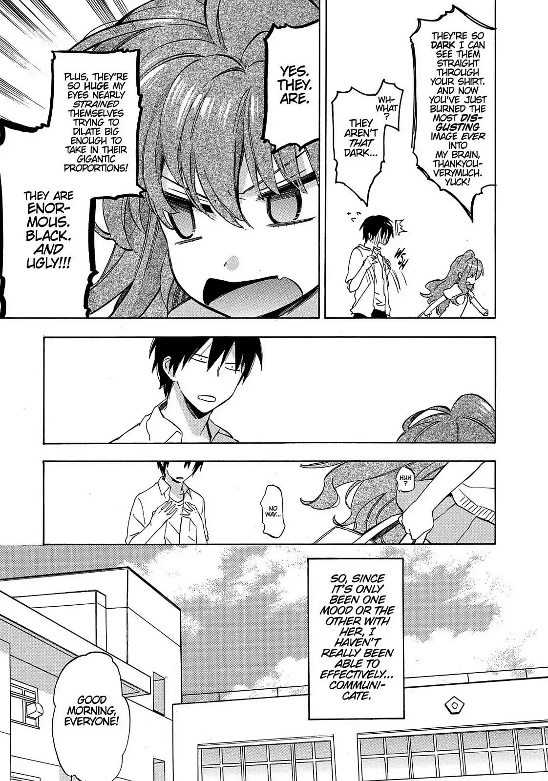 Toradora! Chapter 25 page 11 - Chapter 25: Hey, Did You Know the Most Popular Lining Color for School Swimsuits Isn't White but Beige?