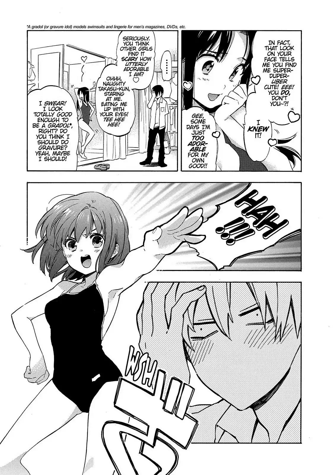 Toradora! Chapter 25 page 17 - Chapter 25: Hey, Did You Know the Most Popular Lining Color for School Swimsuits Isn't White but Beige?