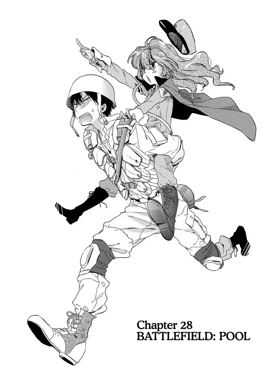 Toradora! Chapter 28 page 1 - Chapter 28: Battlefield: Pool