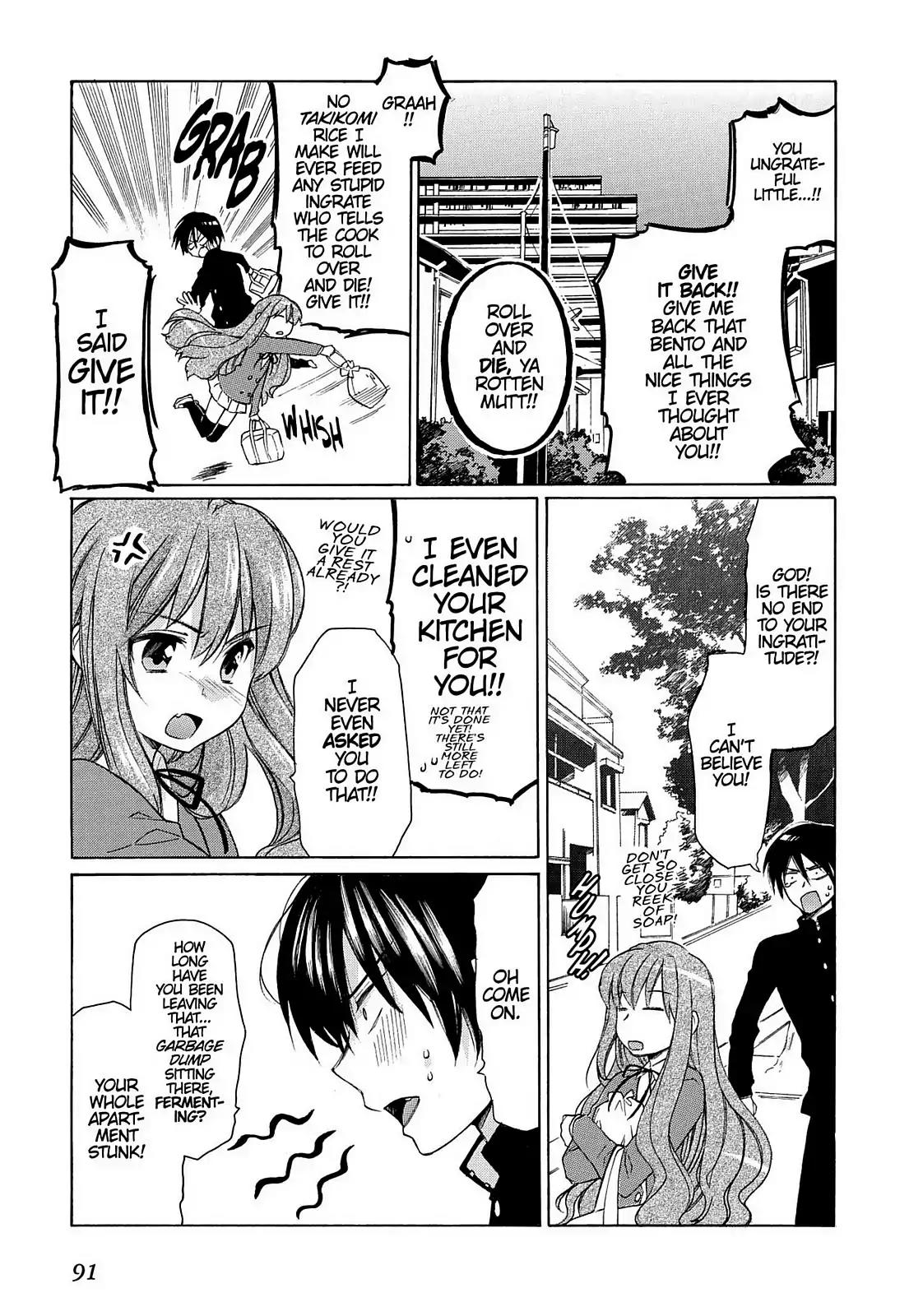 Toradora! Chapter 3 page 17 - Chapter 3: Right In Front of Your Nose