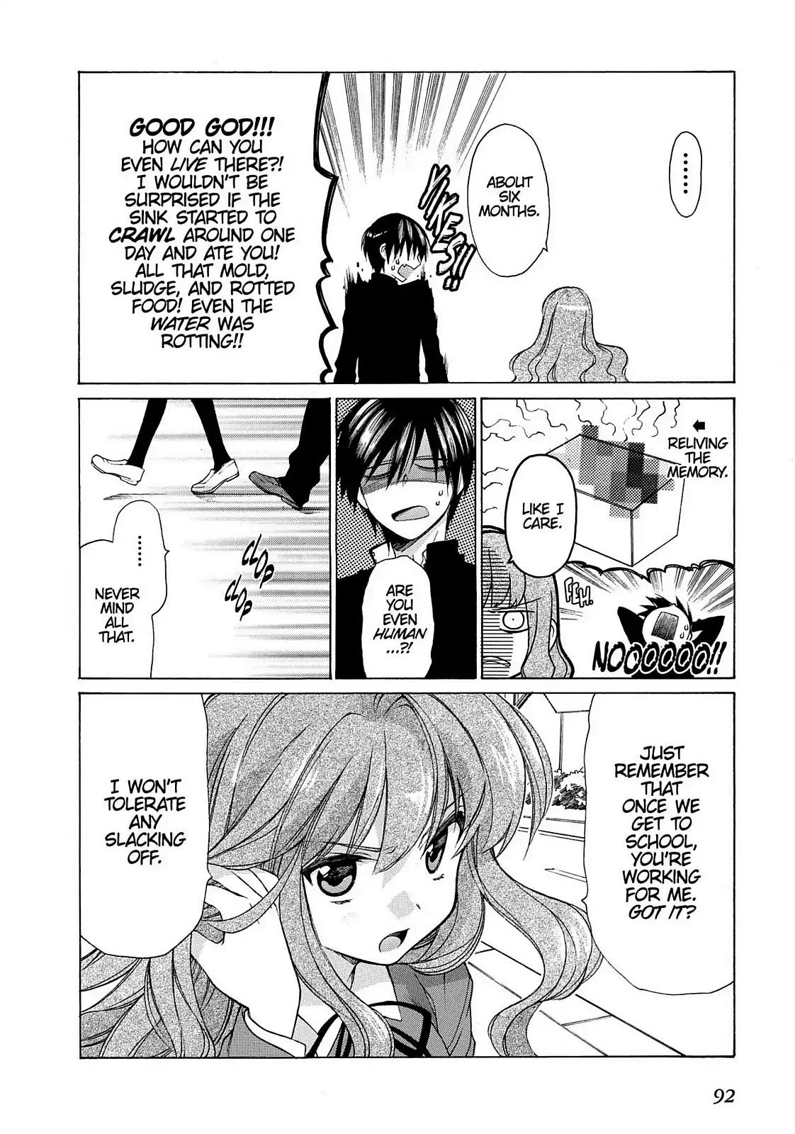 Toradora! Chapter 3 page 18 - Chapter 3: Right In Front of Your Nose