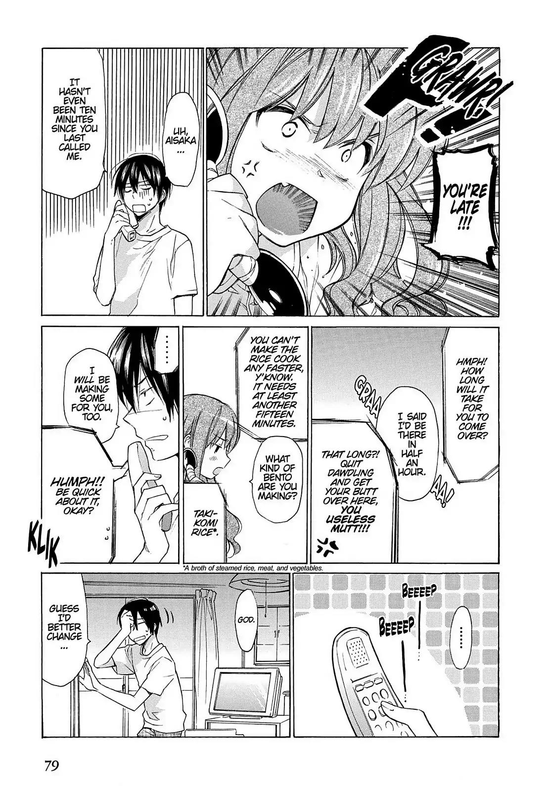 Toradora! Chapter 3 page 5 - Chapter 3: Right In Front of Your Nose