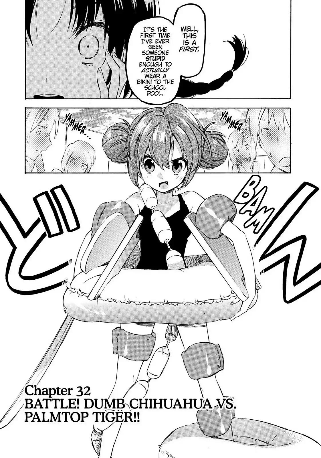 Toradora! Chapter 32 page 3 - Chapter 32: Battle! Dumb Chihuahua Vs. Palmtop Tiger!!