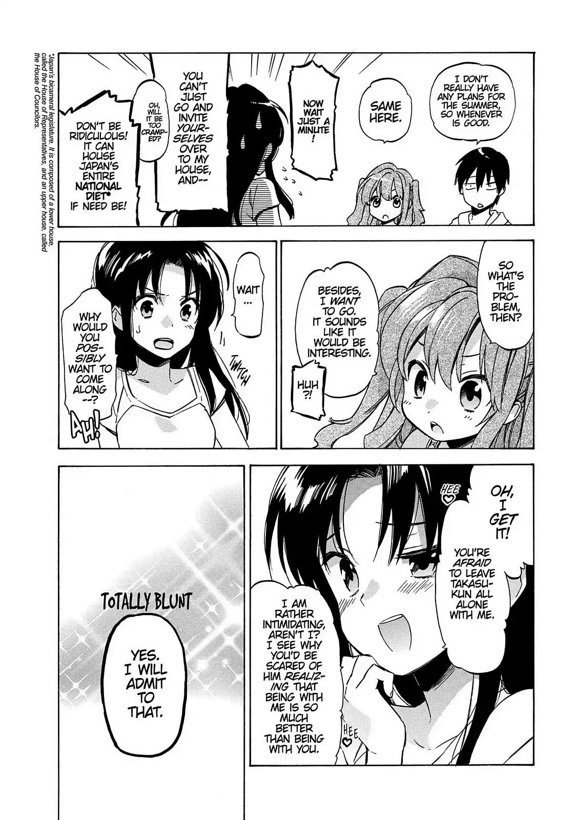 Toradora! Chapter 33 page 8 - Chapter 33: Restaurant Meeting