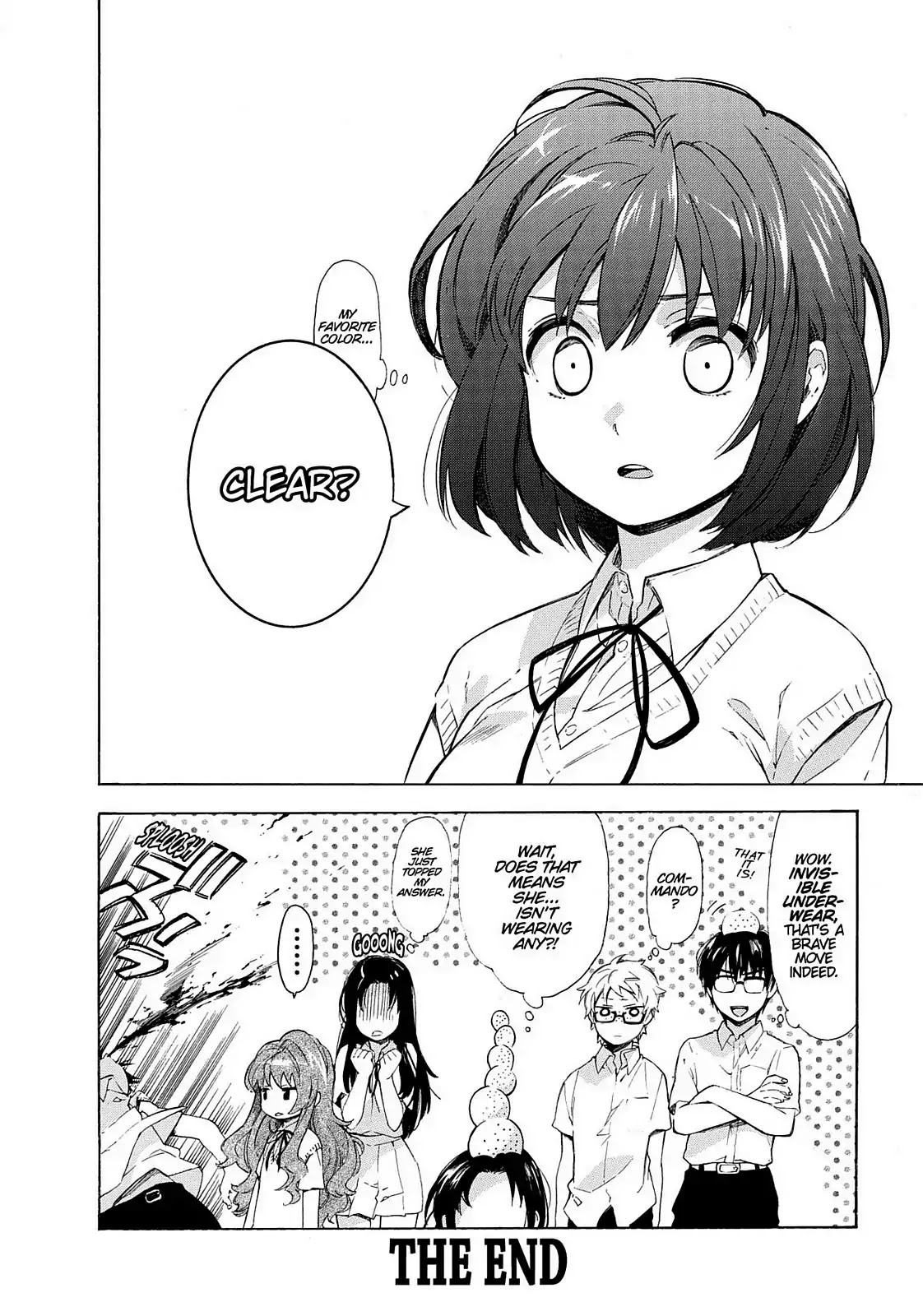 Toradora! Chapter 34.5 page 8 - Vol.4 Special: This Is A Bromance!