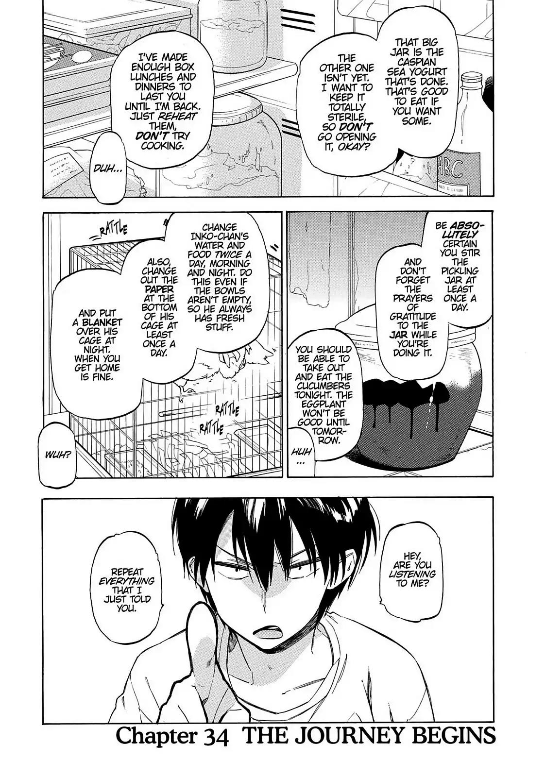 Toradora! Chapter 34 page 1 - Chapter 34: The Journey Begins