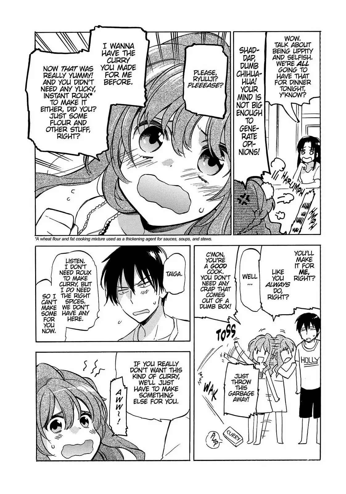 Toradora! Chapter 35 page 14 - Chapter 35: Exquisite Curry