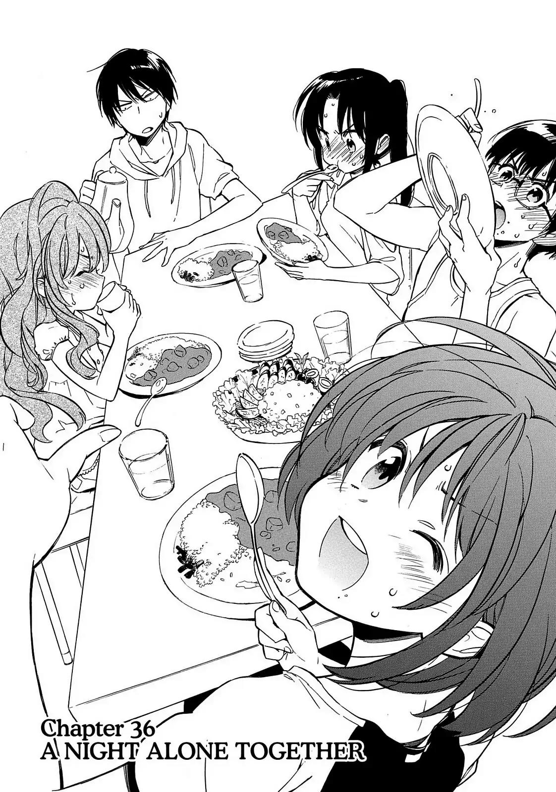 Toradora! Chapter 36 page 1 - Chapter 36: A Night Alone Together