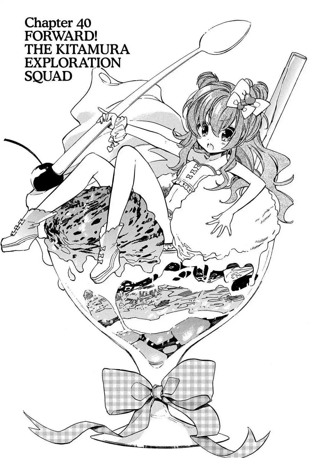 Toradora! Chapter 40 page 1 - Chapter 40: Forward! The Kitamura Exploration Squad
