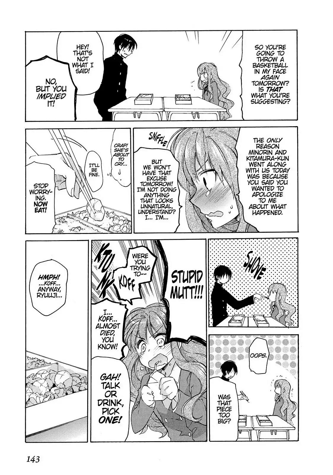 Toradora! Chapter 5 page 13 - Chapter 5: Ryuuji & Taiga's First Group Project