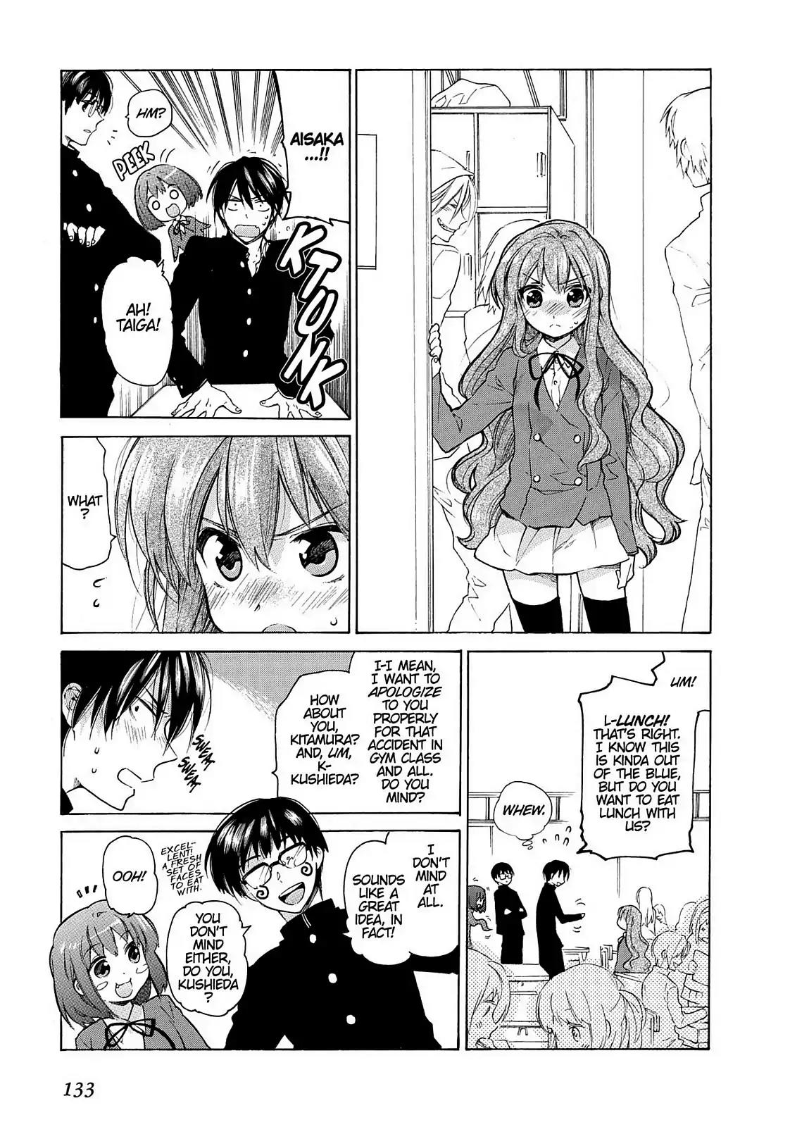 Toradora! Chapter 5 page 3 - Chapter 5: Ryuuji & Taiga's First Group Project