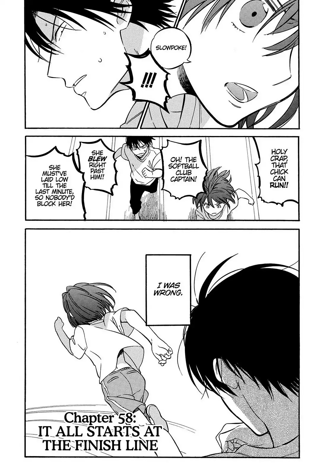 Toradora! Chapter 58 page 1 - Chapter 58: It All Starts At Finish Line