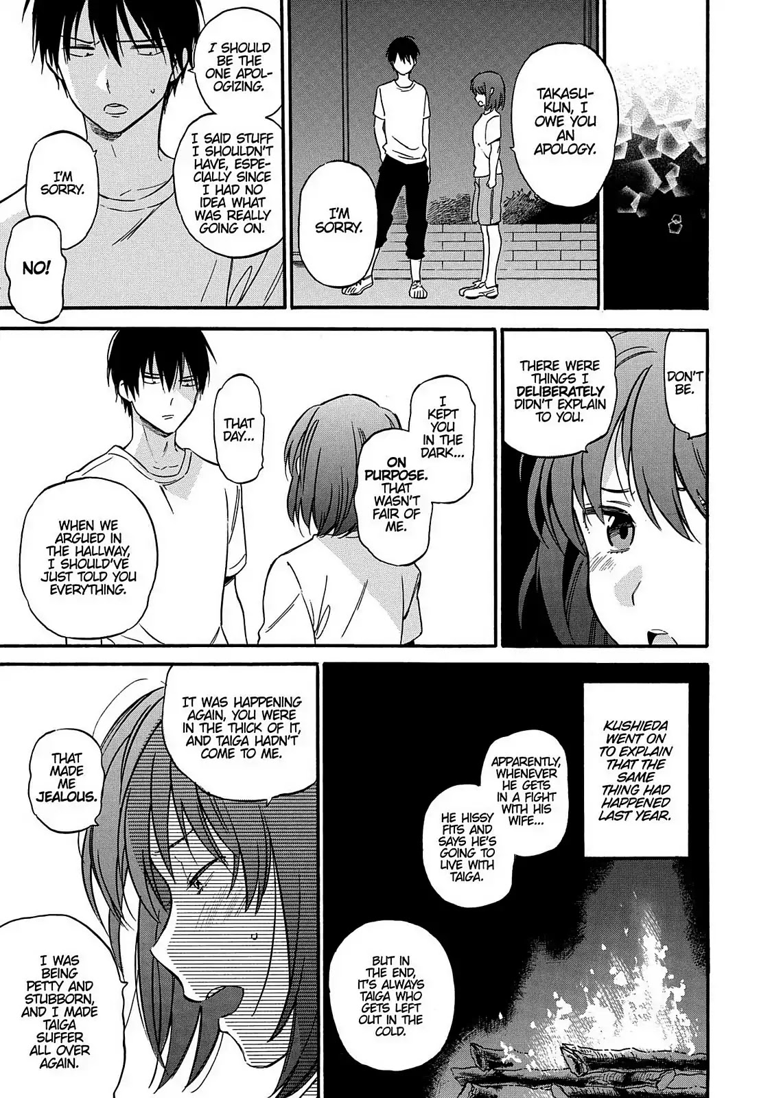 Toradora! Chapter 58 page 11 - Chapter 58: It All Starts At Finish Line