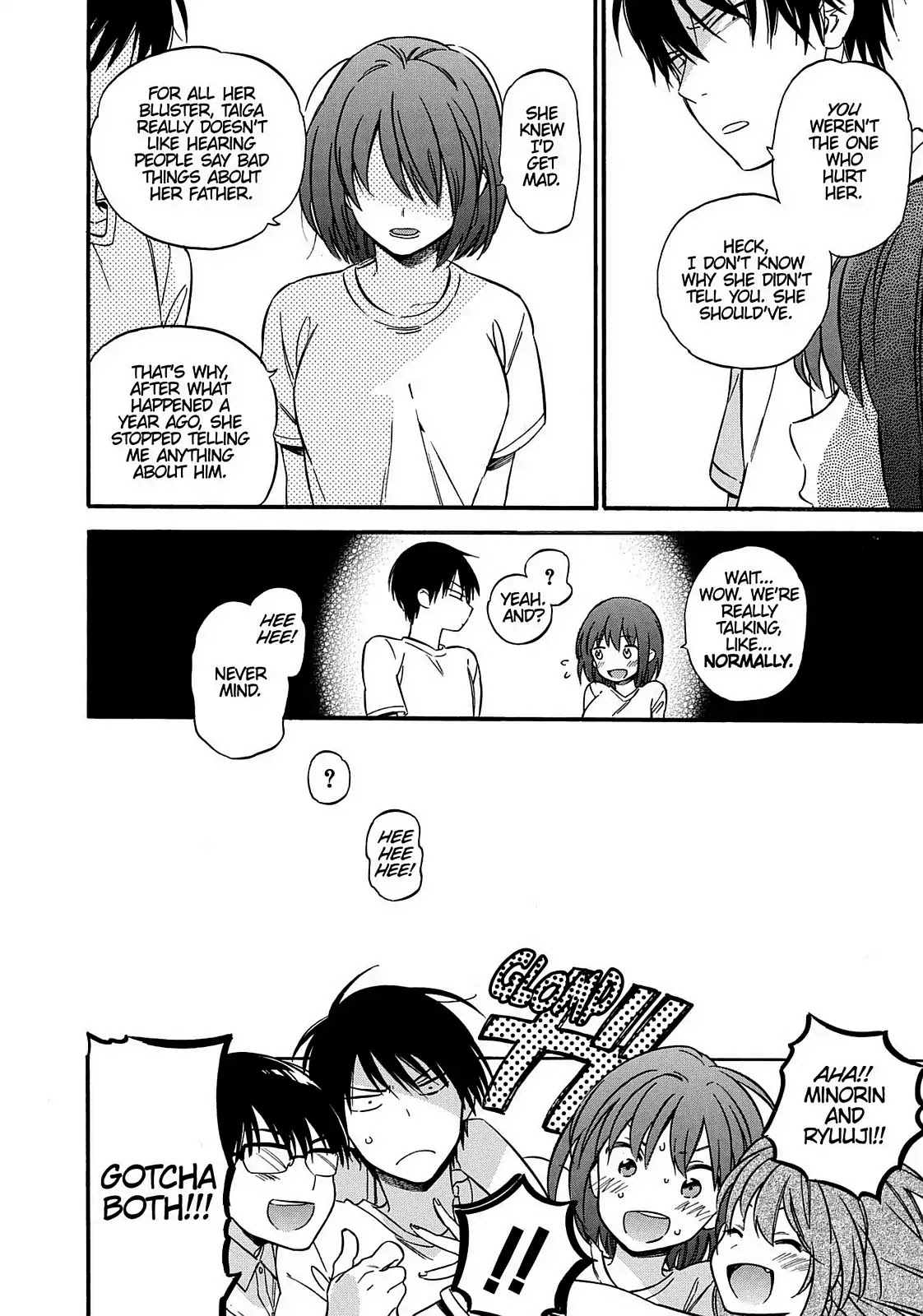 Toradora! Chapter 58 page 12 - Chapter 58: It All Starts At Finish Line