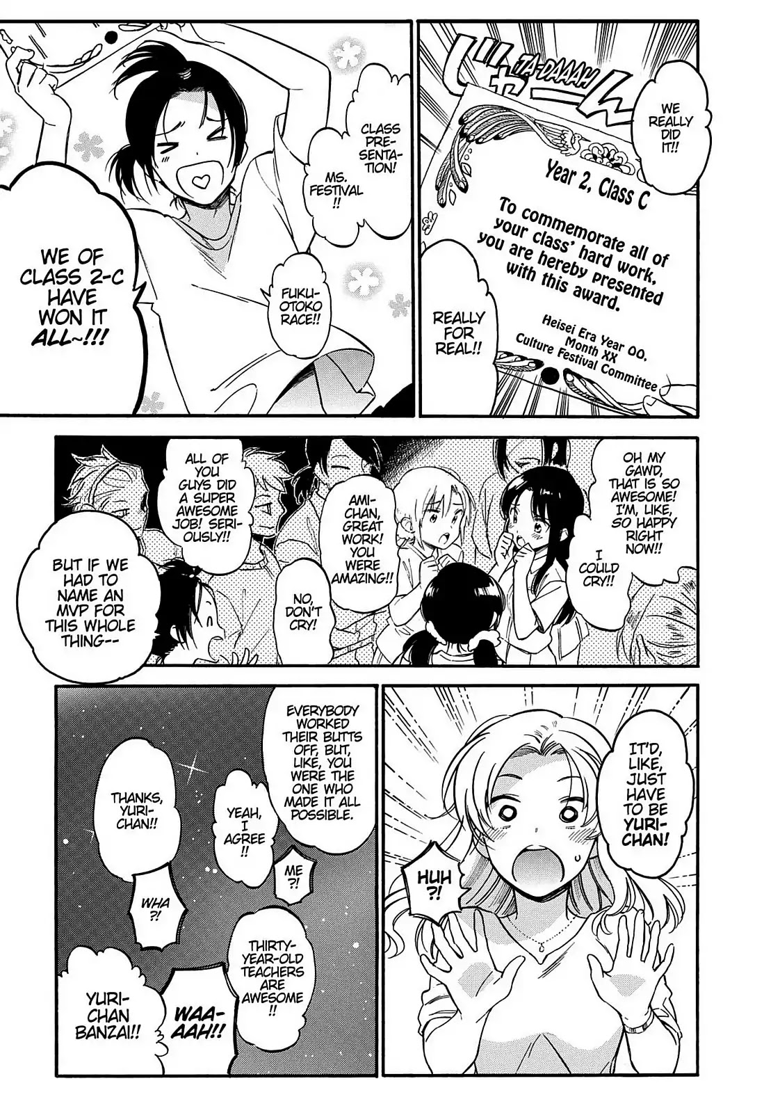 Toradora! Chapter 58 page 9 - Chapter 58: It All Starts At Finish Line