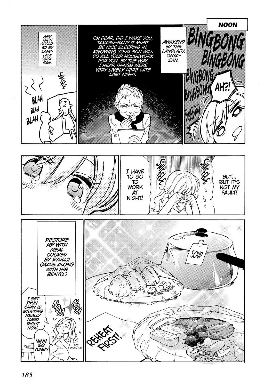 Toradora! Chapter 6.5 page 3 - Vol.1 Special: A Day in the Life of Ya-chan