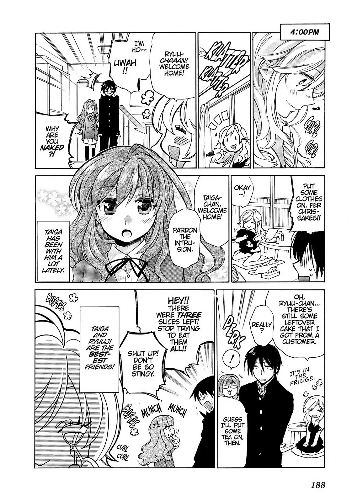 Toradora! Chapter 6.5 page 6 - Vol.1 Special: A Day in the Life of Ya-chan