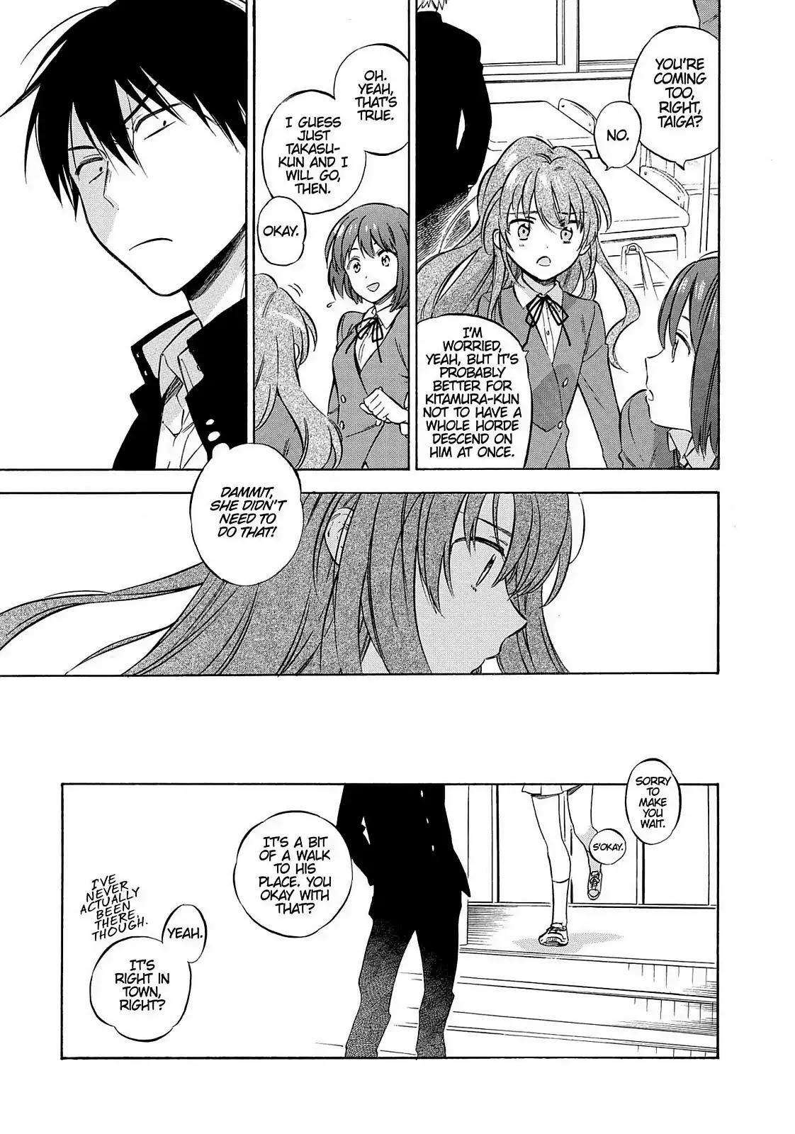 Toradora! Chapter 61 page 11 - Chapter 61: I Want To Know