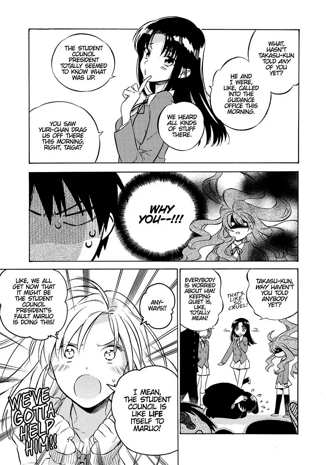 Toradora! Chapter 61 page 9 - Chapter 61: I Want To Know