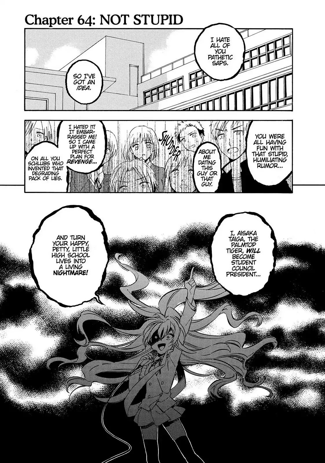 Toradora! Chapter 64 page 1 - Chapter 64: Not Stupid