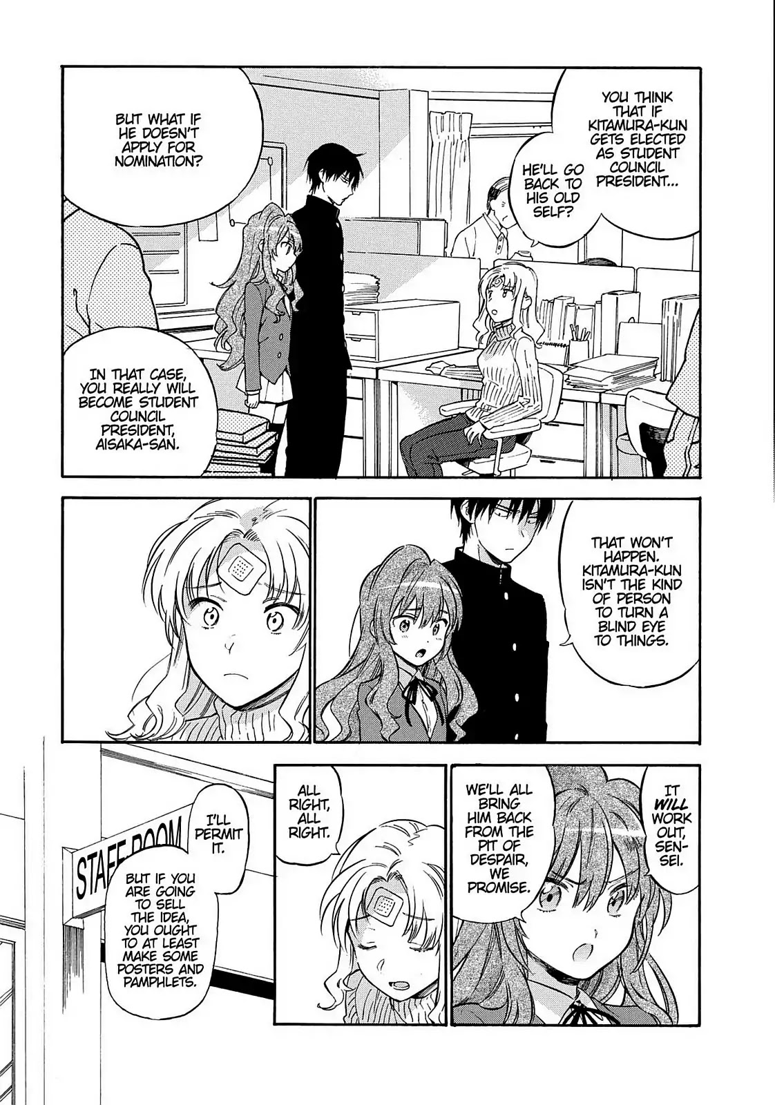 Toradora! Chapter 64 page 7 - Chapter 64: Not Stupid