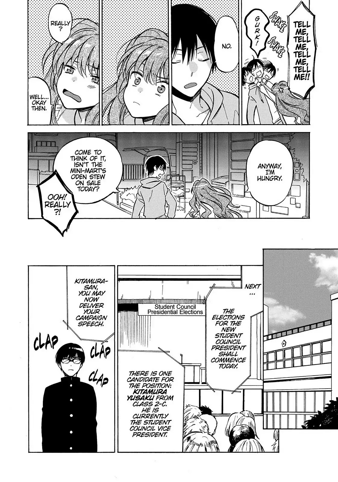 Toradora! Chapter 65 page 10 - Chapter 65: The Student Council Election