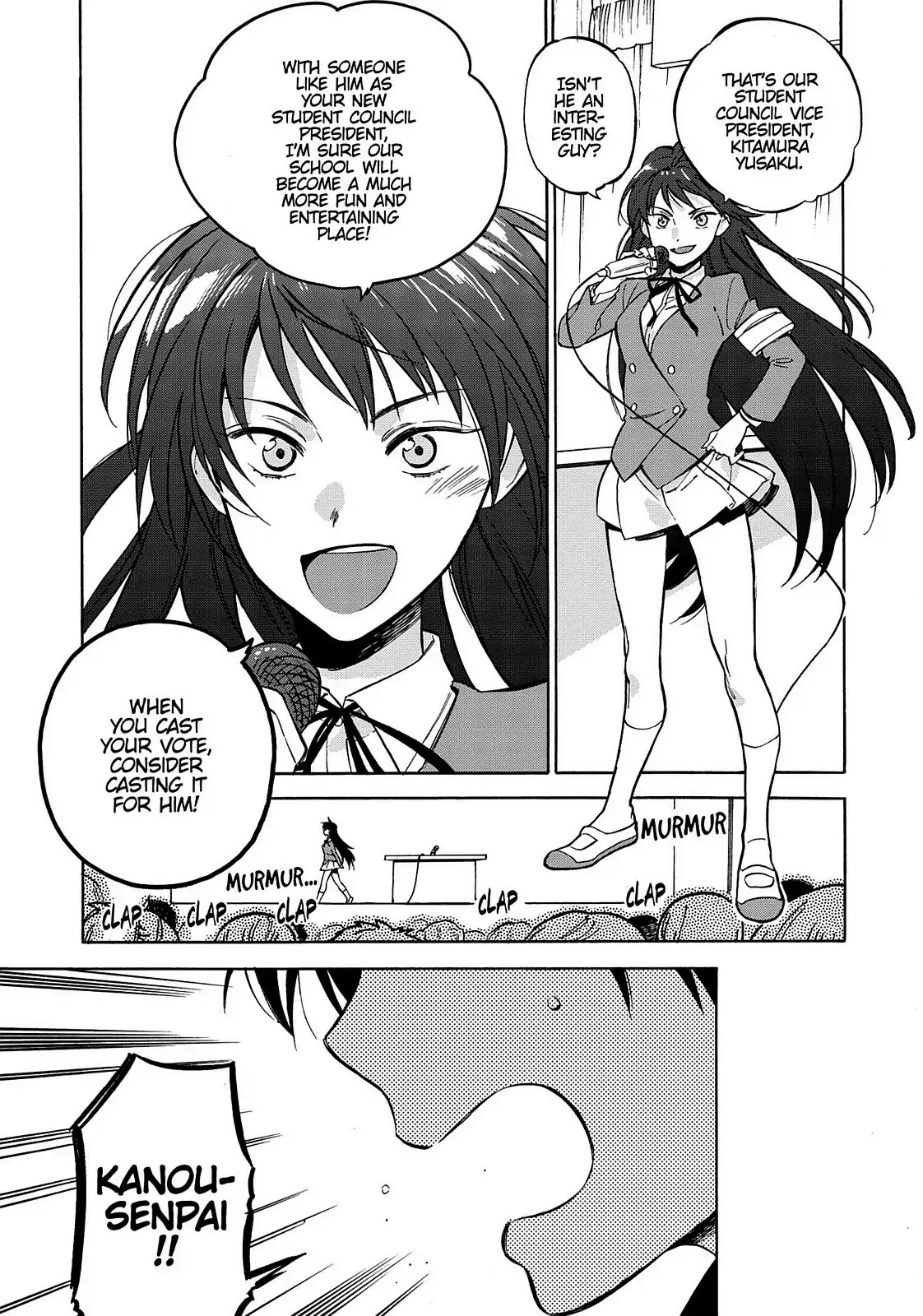 Toradora! Chapter 65 page 13 - Chapter 65: The Student Council Election