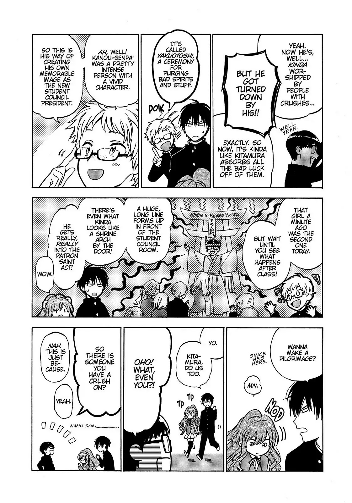 Toradora! Chapter 68 page 10 - Chapter 68: Let's Be Good Girls