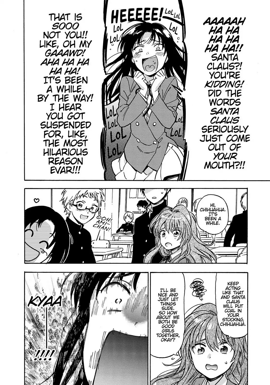 Toradora! Chapter 68 page 12 - Chapter 68: Let's Be Good Girls