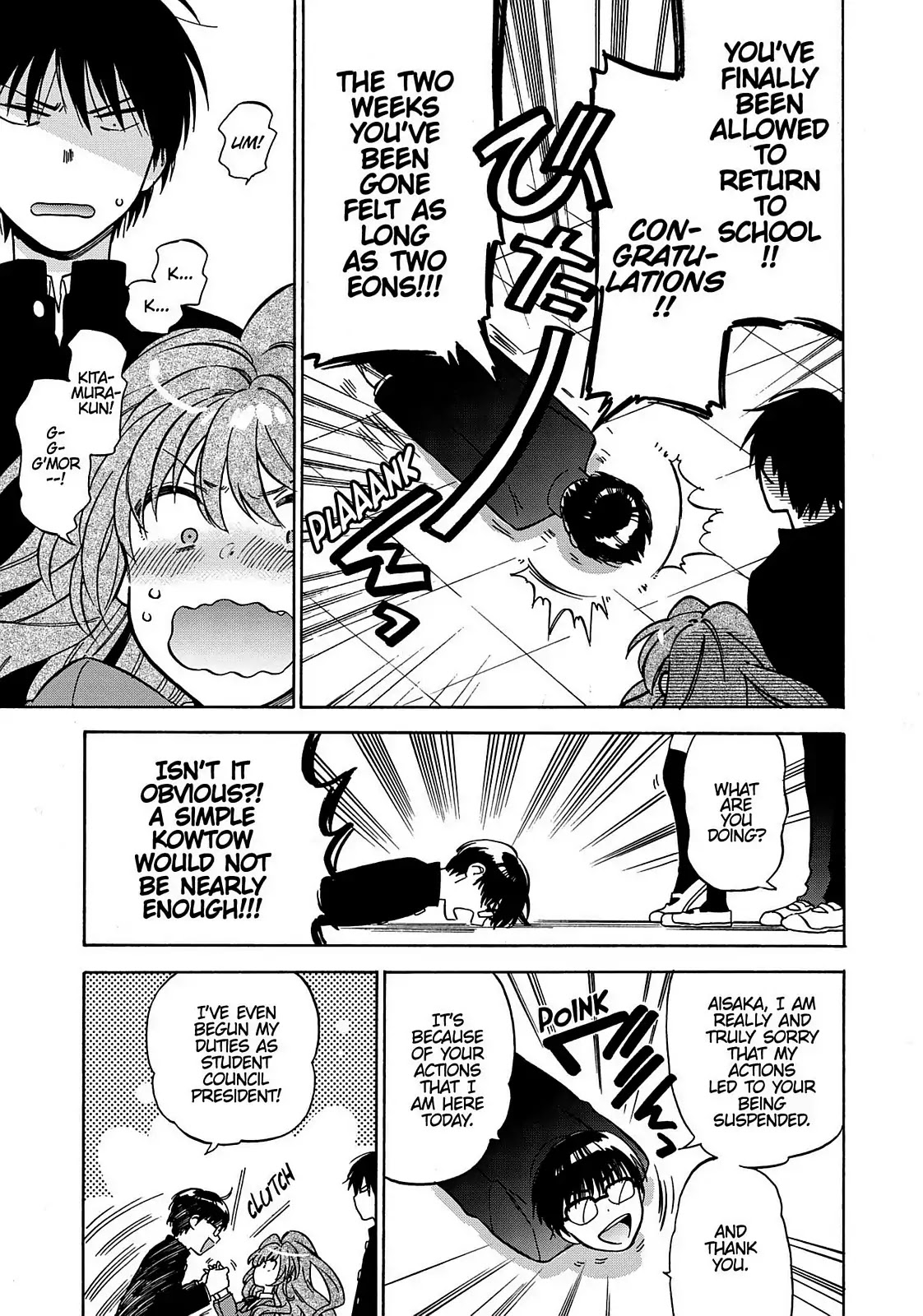 Toradora! Chapter 68 page 7 - Chapter 68: Let's Be Good Girls